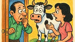 Chiste: Toc, toc… la vaca interrumpe