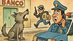 Chiste: ¿Policía?, ¿dígame? ¡Hay un lobo!